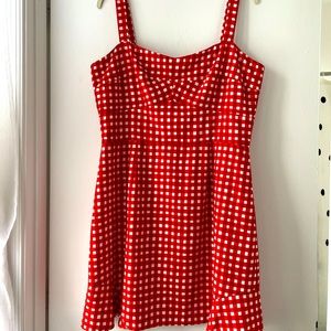 Hutch McKenzie Gingham Dress